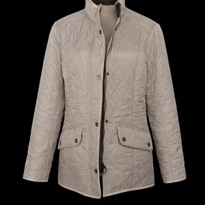 Barbour Women's Quilted Utility Jacket - Cream